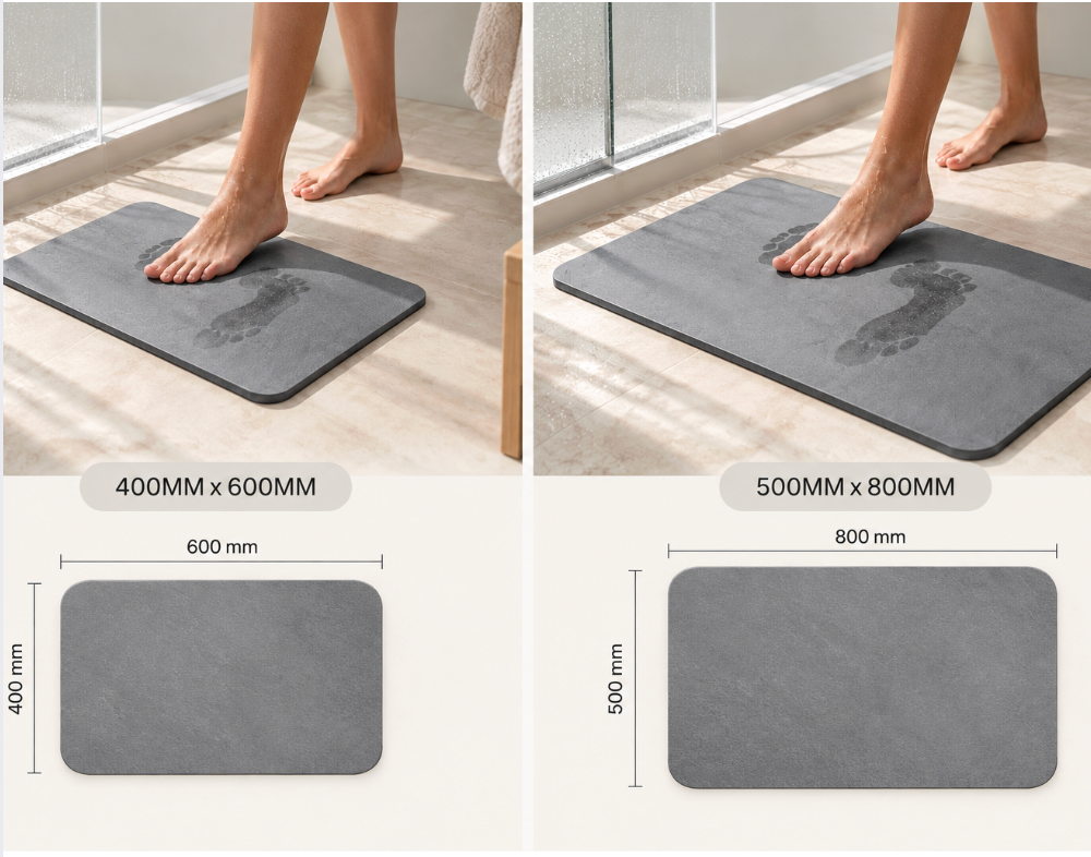 OSMORIA PURE™ - Le tapis de bain en diatomite