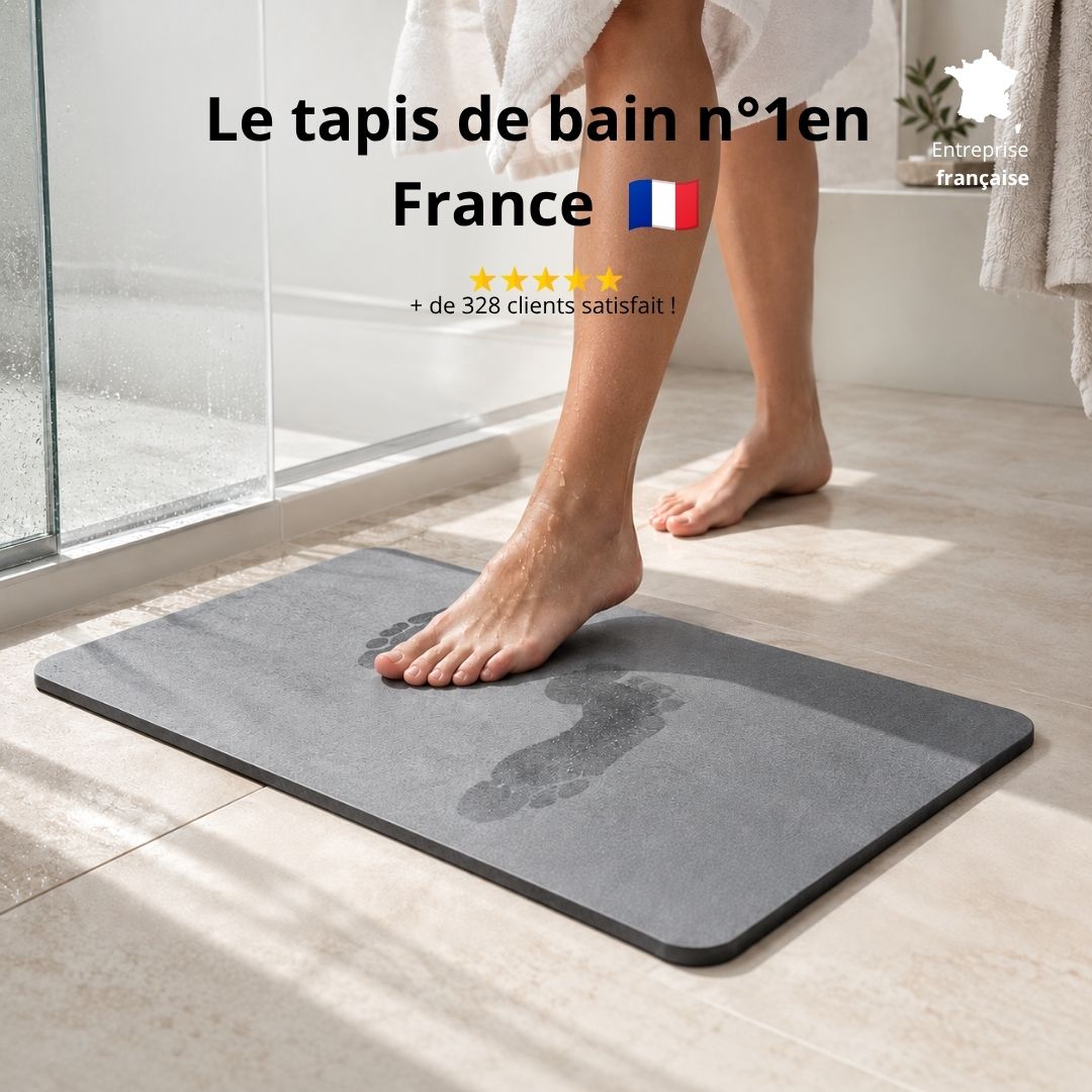OSMORIA PURE™ - Le tapis de bain en diatomite
